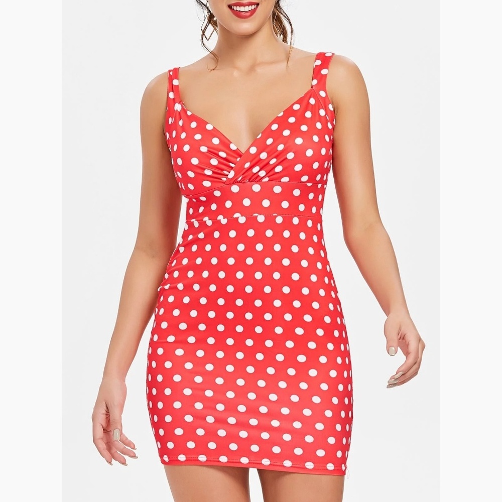 Red Polka Dot Dress